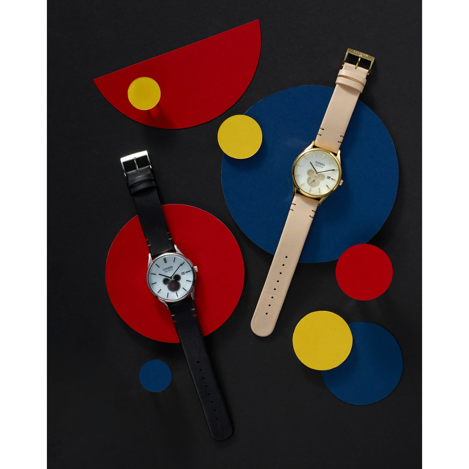 Reloj Citizen Plateado Mickey Shadow Disney BV1130-03W | Elegancia relojería